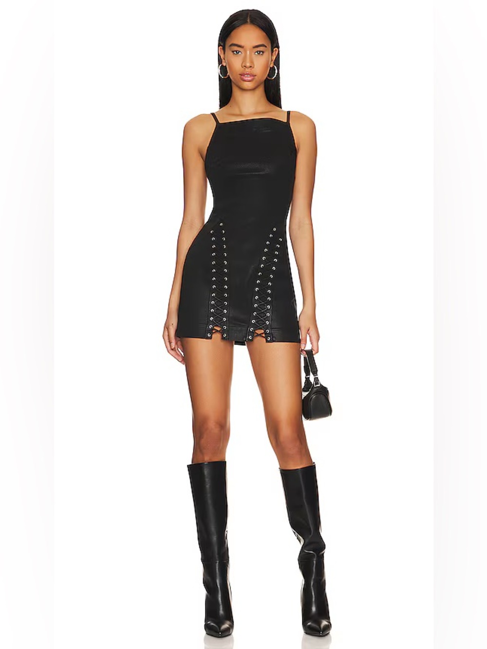 Revolve Noam Kitty Dress in Black